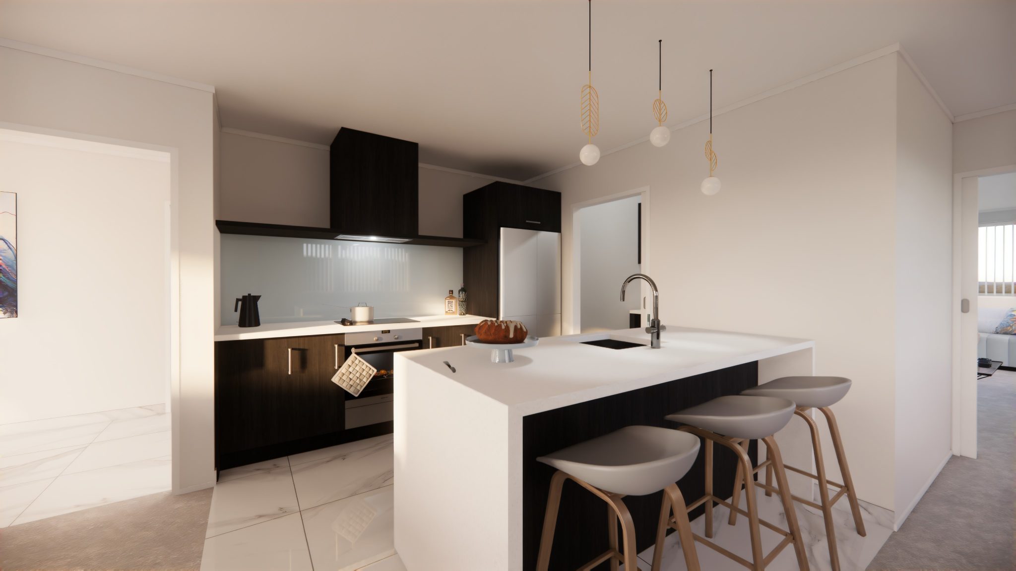 3 takurua rise kitchen